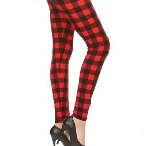 New Plaid Leggings Plus Size (12-20)